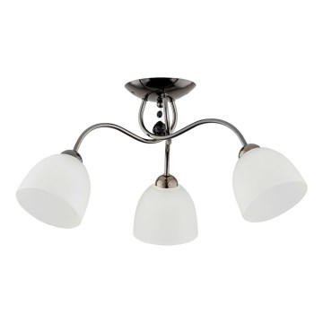 Pinnale kinnitatav lühter AMARILLO 3xE27/15W/230V läikiv kroom
