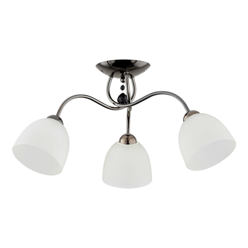 Pinnale kinnitatav lühter AMARILLO 3xE27/15W/230V läikiv kroom