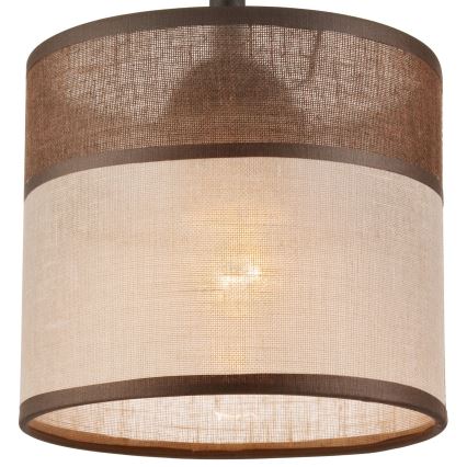 Pinnale kinnitatav lühter ANDREA 1xE27/60W/230V pöök