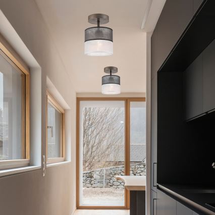 Pinnale kinnitatav lühter ANDREA 1xE27/60W/230V pöök