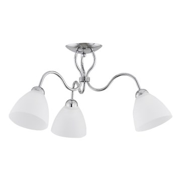 Pinnale kinnitatav lühter ARIEL 3xE27/15W/230V läikiv kroom