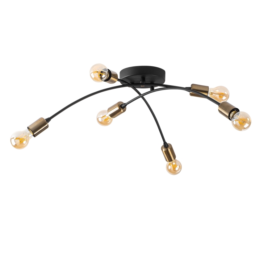 Pinnale kinnitatav lühter BANANA 6xE27/40W/230V