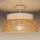 Pinnale kinnitatav lühter BOHO 1xE27/60W/230V d. 40 cm valge/beež