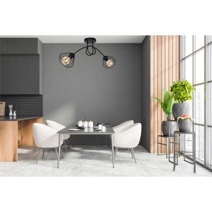 Pinnale kinnitatav lühter CEED 2xE27/60W/230V
