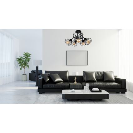 Pinnale kinnitatav lühter CEED 5xE27/60W/230V