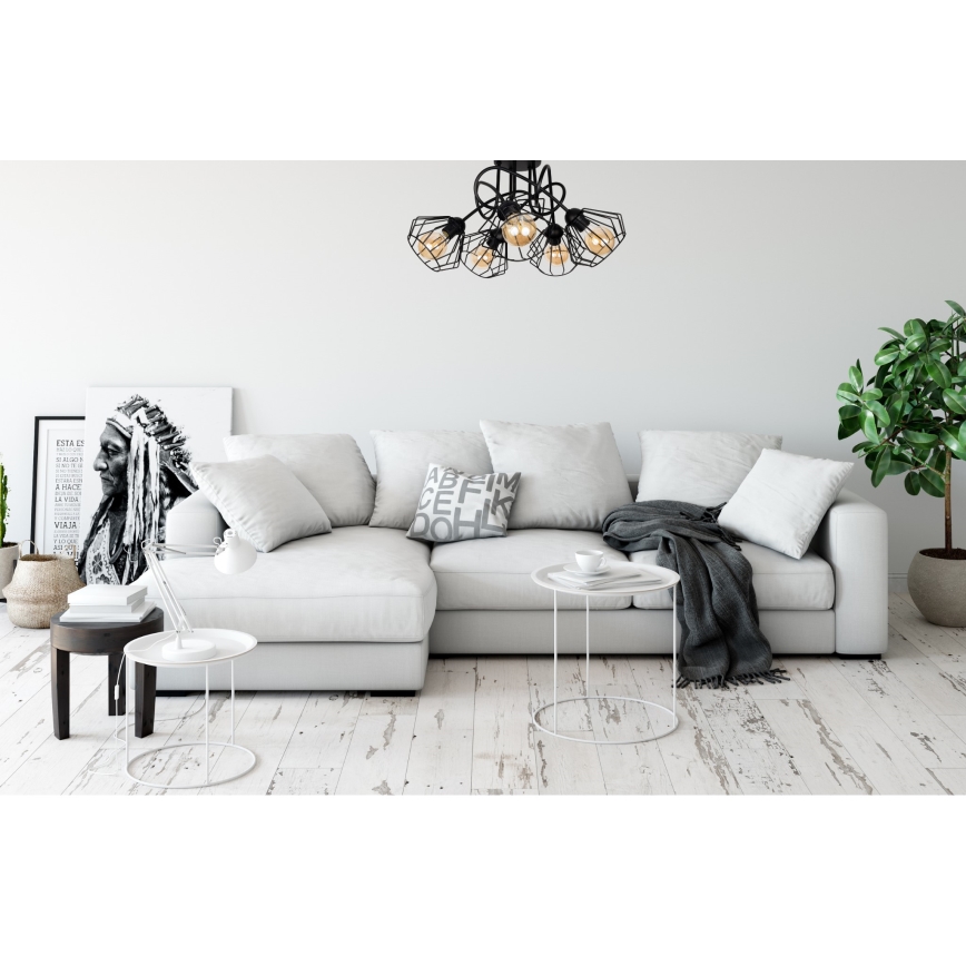 Pinnale kinnitatav lühter CEED 5xE27/60W/230V
