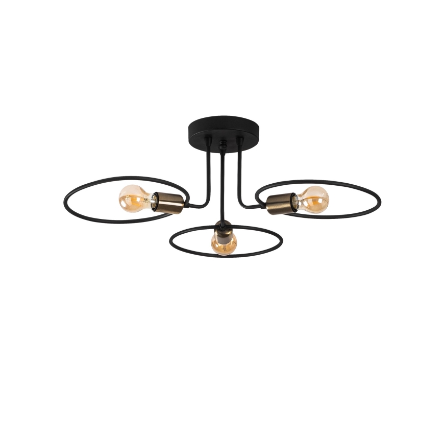Pinnale kinnitatav lühter CIRCLE 3xE27/40W/230V