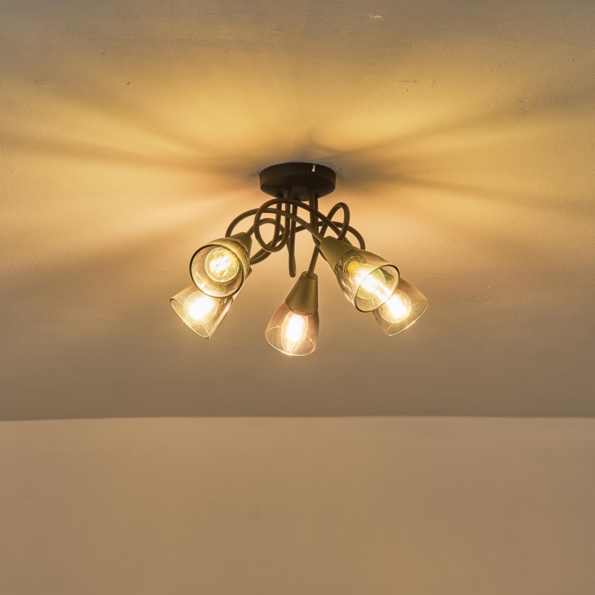 Pinnale kinnitatav lühter CLASSY 5xE14/7W/230V