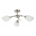 Pinnale kinnitatav lühter DONNA 3xE27/60W/230V nikkel
