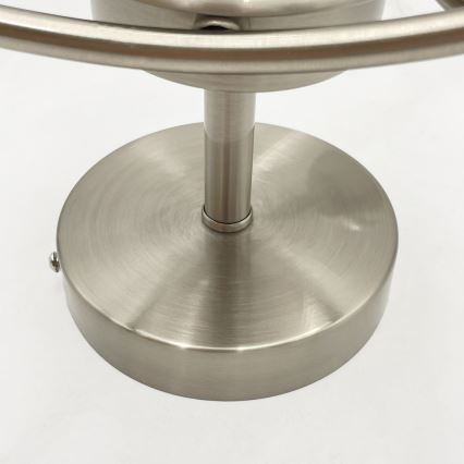 Pinnale kinnitatav lühter DONNA 3xE27/60W/230V nikkel