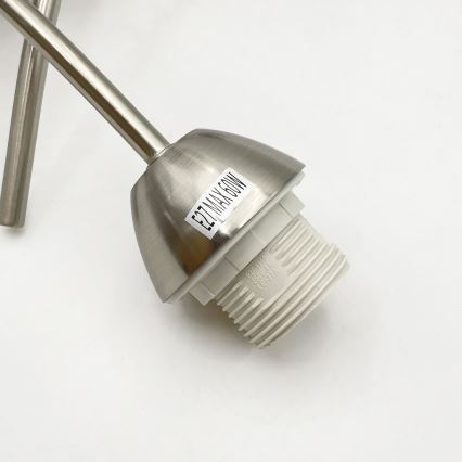 Pinnale kinnitatav lühter DONNA 3xE27/60W/230V nikkel