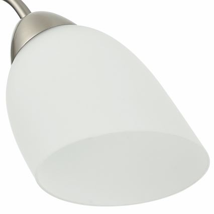Pinnale kinnitatav lühter DONNA 3xE27/60W/230V nikkel