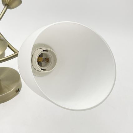 Pinnale kinnitatav lühter DONNA 3xE27/60W/230V paatina