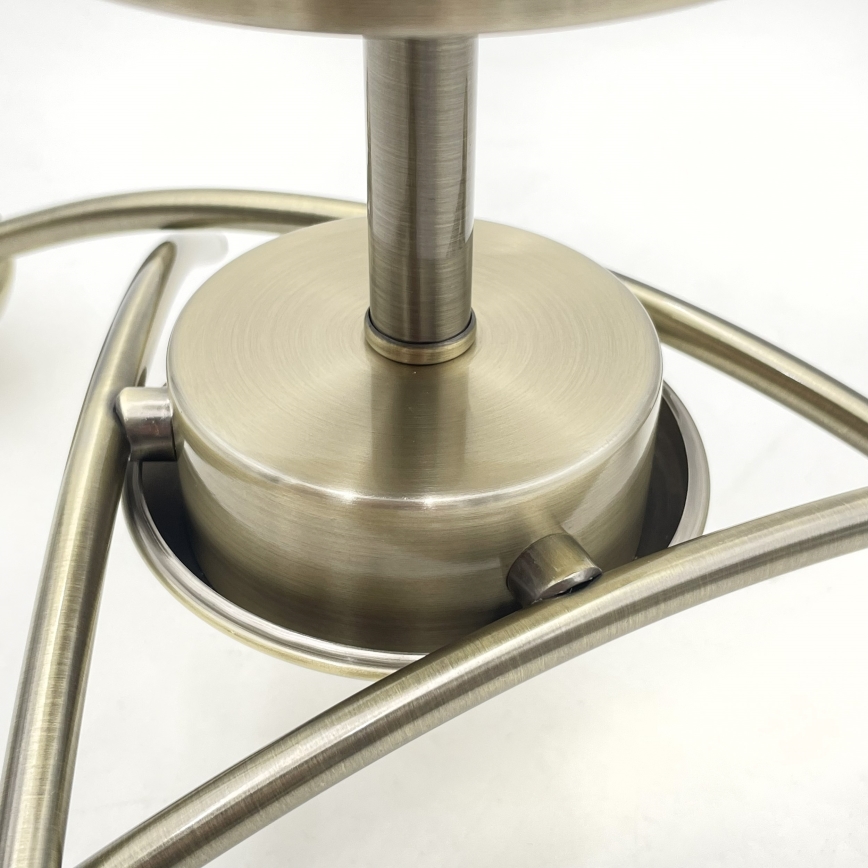 Pinnale kinnitatav lühter DONNA 3xE27/60W/230V paatina