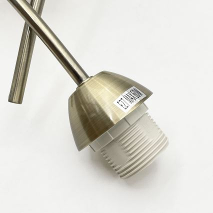 Pinnale kinnitatav lühter DONNA 3xE27/60W/230V paatina