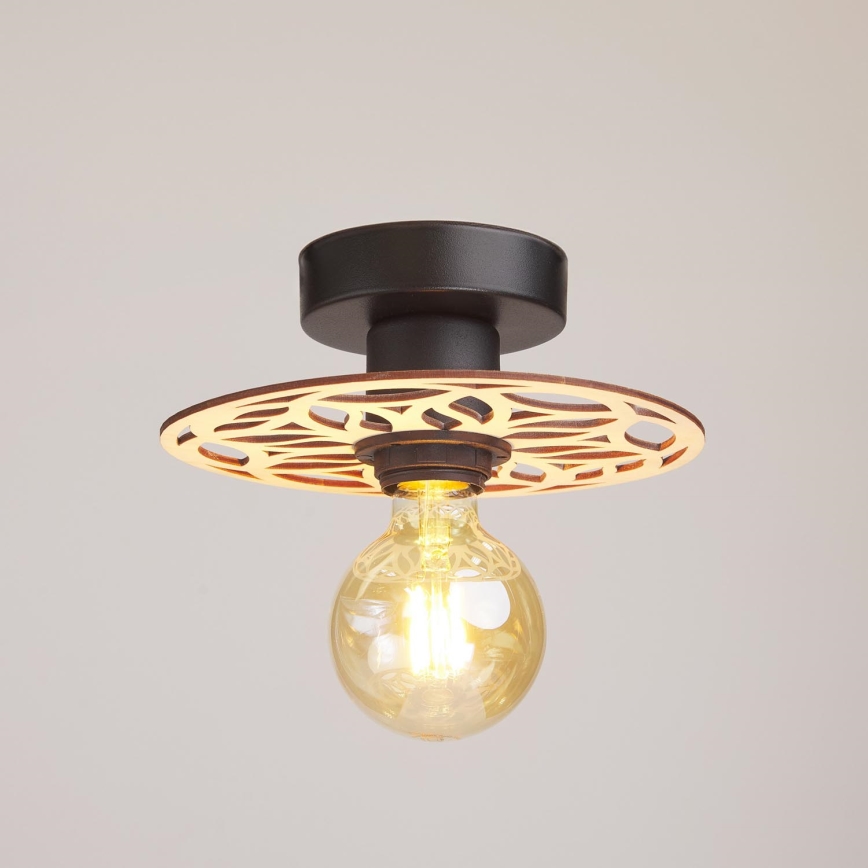 Pinnale kinnitatav lühter FALCO 1xE27/60W/230V d. 20 cm beež