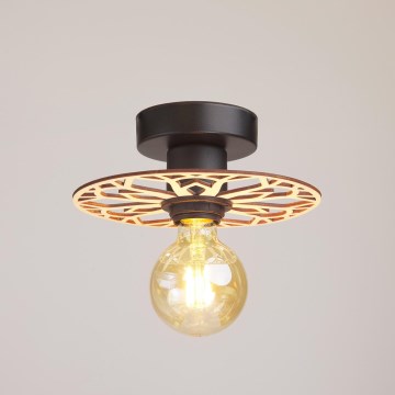 Pinnale kinnitatav lühter FALCO 1xE27/60W/230V d. 20 cm beež