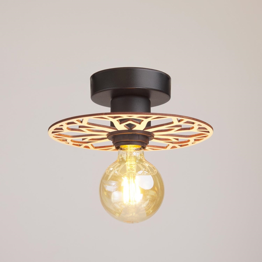 Pinnale kinnitatav lühter FALCO 1xE27/60W/230V d. 20 cm beež