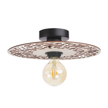 Pinnale kinnitatav lühter FALCO 1xE27/60W/230V d. 30 cm beež