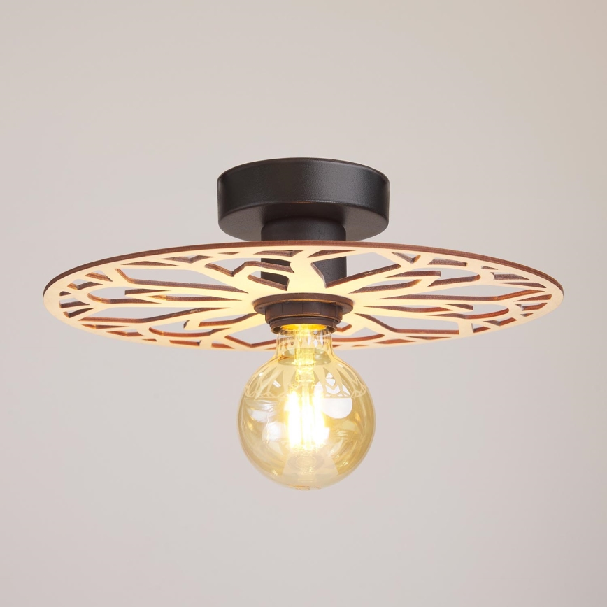 Pinnale kinnitatav lühter FALCO 1xE27/60W/230V d. 30 cm beež