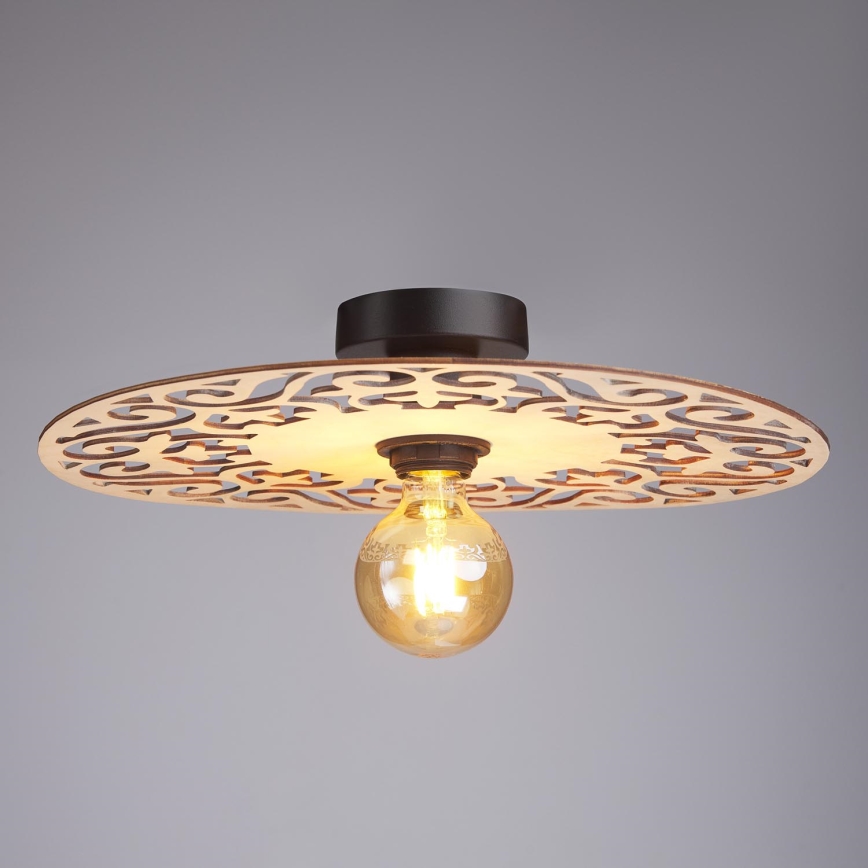 Pinnale kinnitatav lühter FALCO 1xE27/60W/230V d. 40 cm beež