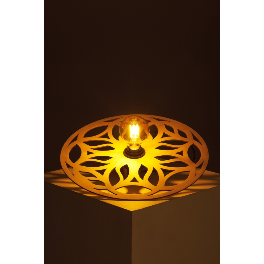 Pinnale kinnitatav lühter FALCO 1xE27/60W/230V d. 40 cm beež