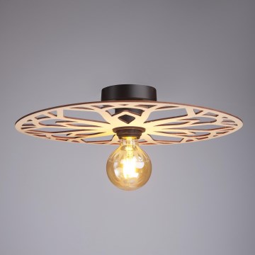 Pinnale kinnitatav lühter FALCO 1xE27/60W/230V d. 40 cm beež