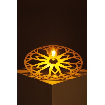 Pinnale kinnitatav lühter FALCO 1xE27/60W/230V d. 40 cm beež