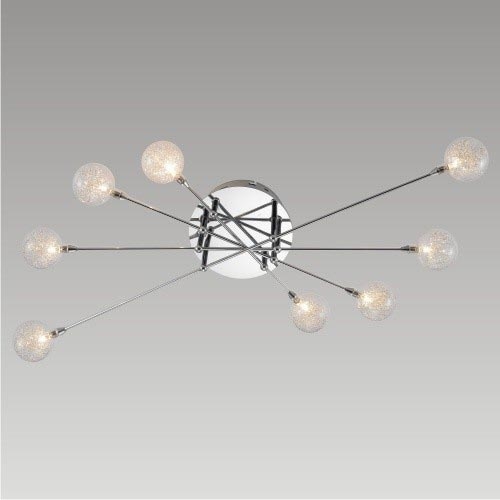 Pinnale kinnitatav lühter GOLFF 8xG4/20W/12V