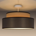 Pinnale kinnitatav lühter GRACE 1xE27/60W/230V d. 40 cm beež/pruun