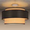 Pinnale kinnitatav lühter GRACE 1xE27/60W/230V d. 40 cm kreemikas/hall