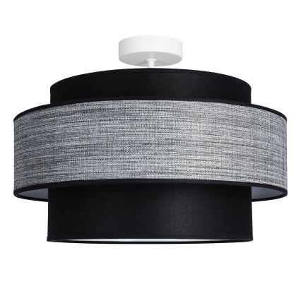 Pinnale kinnitatav lühter GRACE 1xE27/60W/230V d. 40 cm must/hall