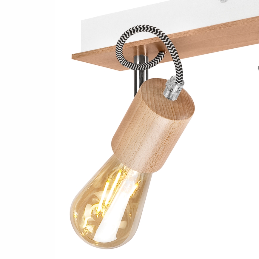 Pinnale kinnitatav lühter GUSTAVO 2xE27/60W/230V pöök