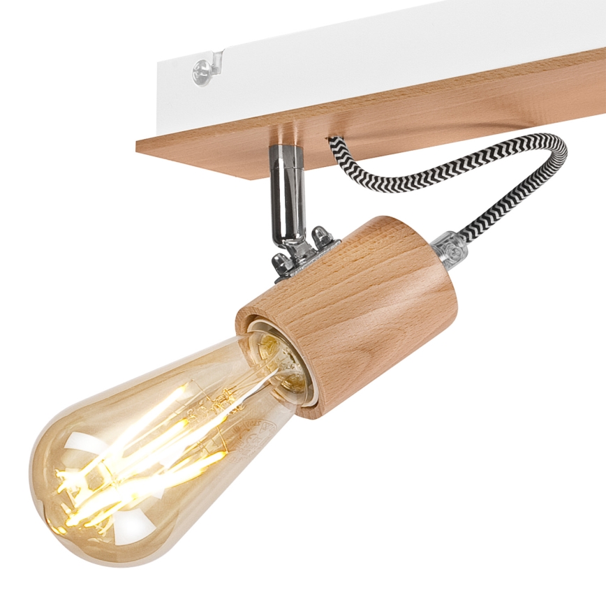 Pinnale kinnitatav lühter GUSTAVO 3xE27/60W/230V pöök