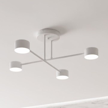 Pinnale kinnitatav lühter HALO 4xGX53/10W/230V valge