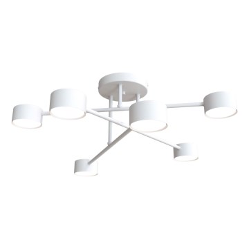 Pinnale kinnitatav lühter HALO 6xGX53/8W/230V valge