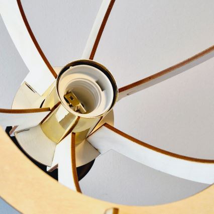 Pinnale kinnitatav lühter LANDO 1xE27/15W/230V d. 21 cm pöök