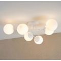 Pinnale kinnitatav lühter MALENA 6xE14/5W/230V valge