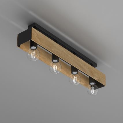 Pinnale kinnitatav lühter MILUZA 4xE27/15W/230V