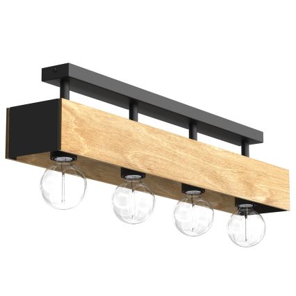 Pinnale kinnitatav lühter MILUZA 4xE27/15W/230V