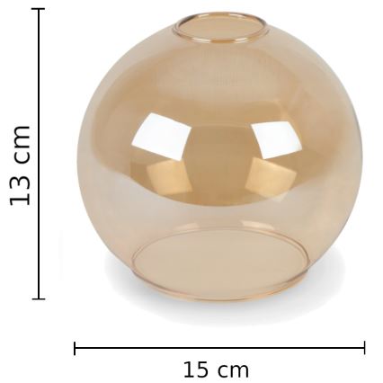 Pinnale kinnitatav lühter MONDE GOLD 3xE27/60W/230V