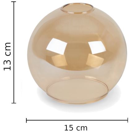 Pinnale kinnitatav lühter MONDE GOLD 6xE27/60W/230V