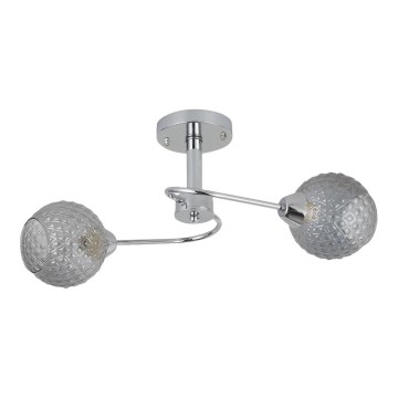 Pinnale kinnitatav lühter OAKLAND 2xE27/60W/230V