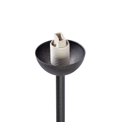 Pinnale kinnitatav lühter OBSIDIAN 6xG9/10W/230V must/suitsuhall