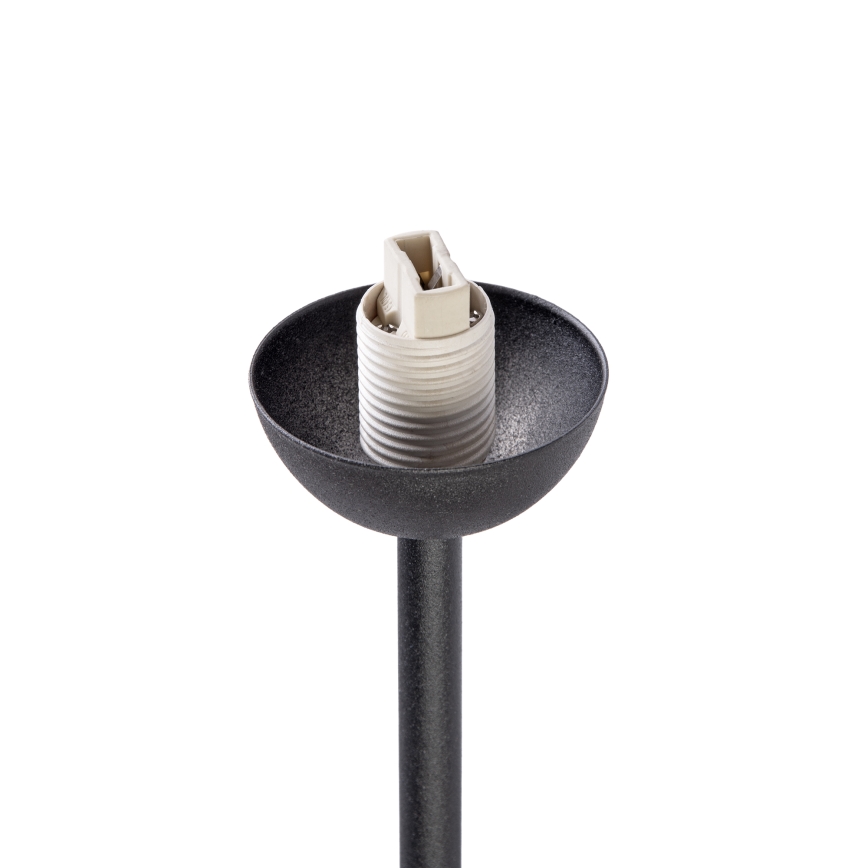 Pinnale kinnitatav lühter OBSIDIAN 6xG9/10W/230V must/suitsuhall