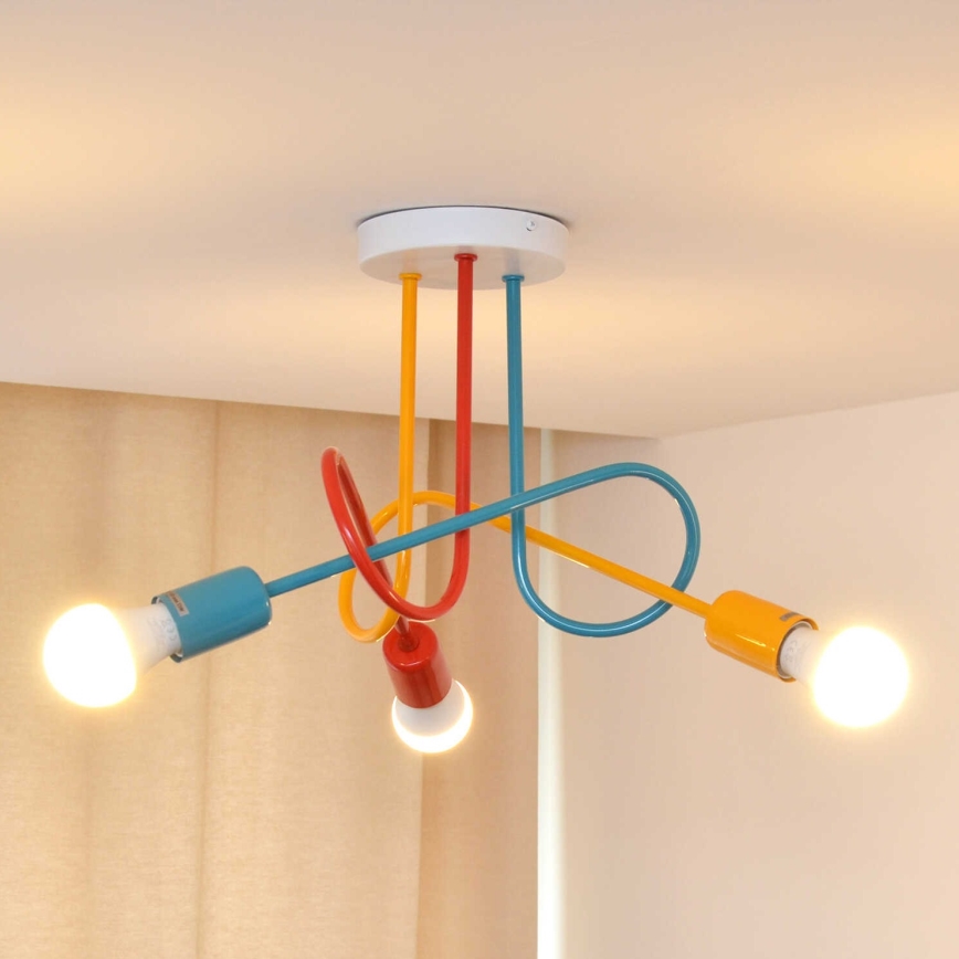 Pinnale kinnitatav lühter OXFORD 3xE27/15W/230V