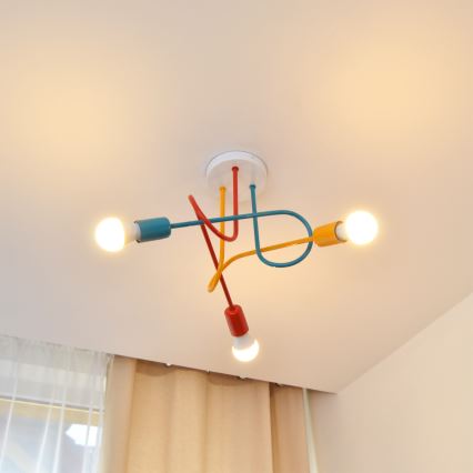 Pinnale kinnitatav lühter OXFORD 3xE27/15W/230V