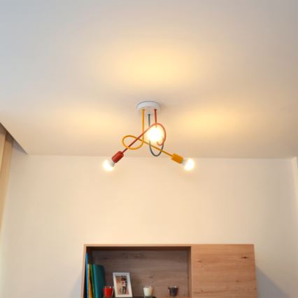 Pinnale kinnitatav lühter OXFORD 3xE27/15W/230V