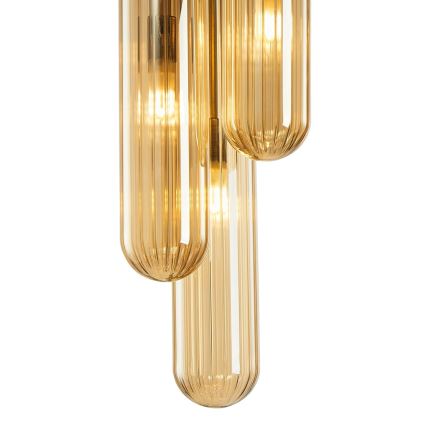 Pinnale kinnitatav lühter PAX 3xG9/9W/230V kuldne