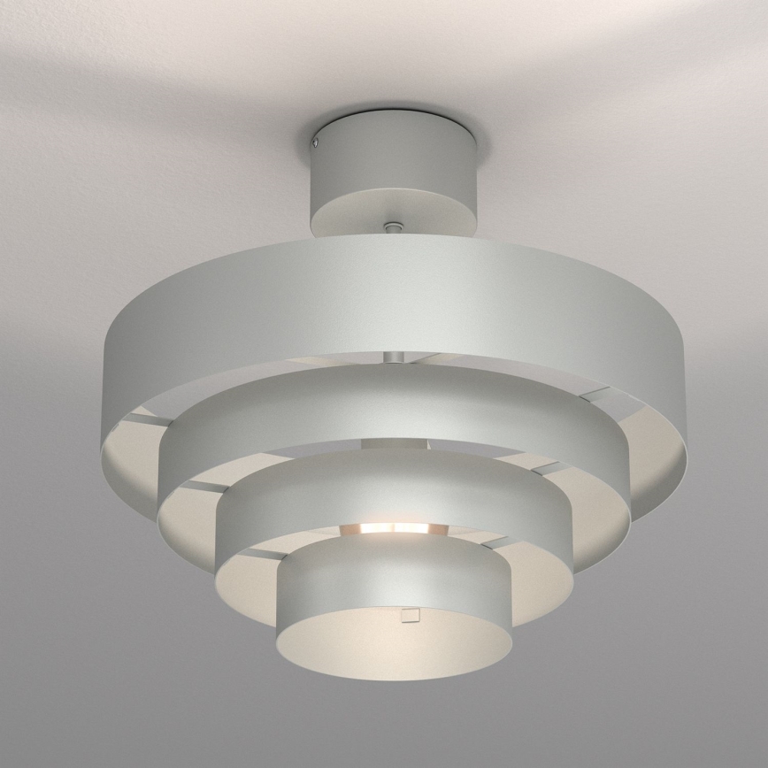 Pinnale kinnitatav lühter RINGS 1xE27/15W/230V läikiv kroom